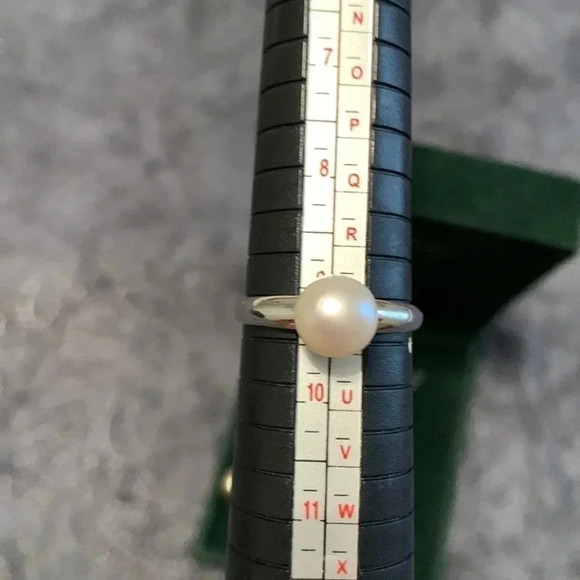 Freshwater  Pearl Pendant & Ring Set 925 SS - Picture 5 of 14